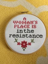 a woman's place is in the resistance